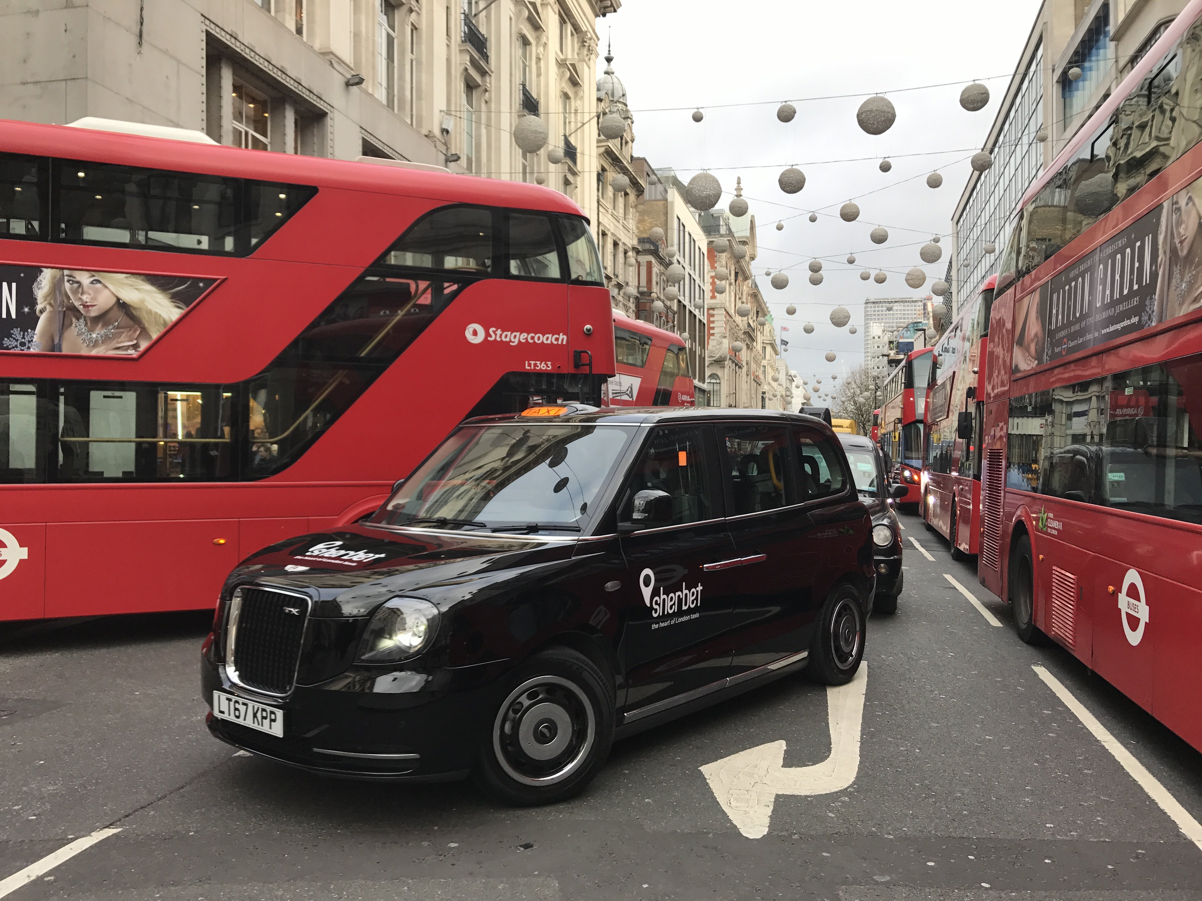 Sherbet London TXE Electric Taxi – LL18 XJD