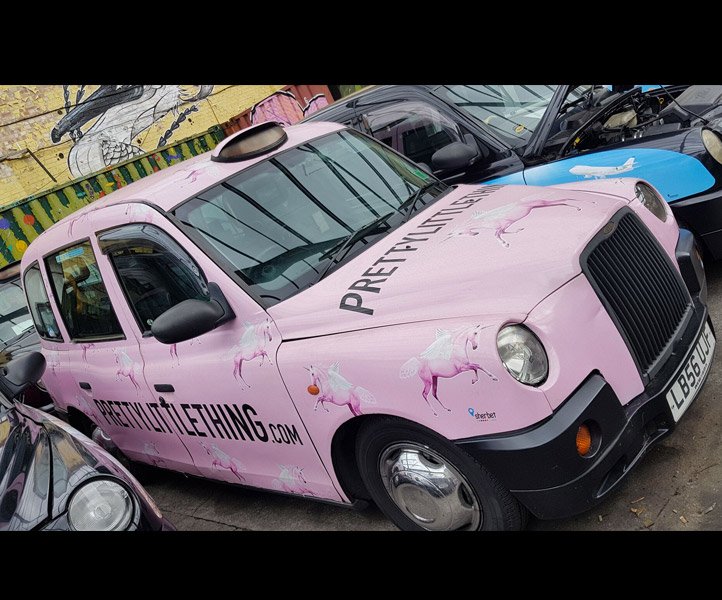 LB56 UJF TX Taxi Sherbet London