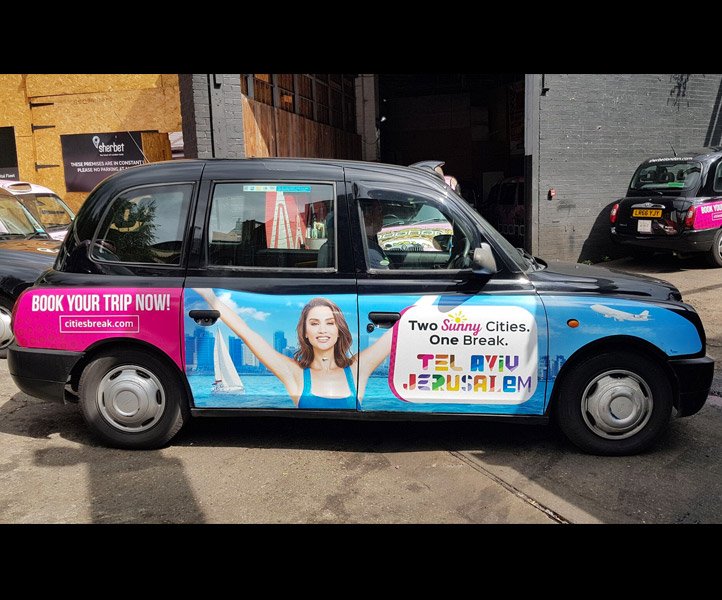 Sherbet London Taxi Drive