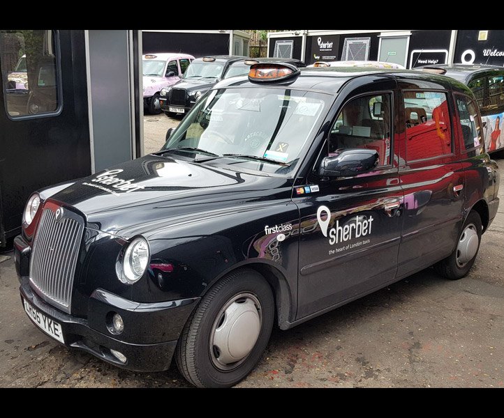 Sherbet London TX4 – Euro 6 – LR66 YKE Taxi